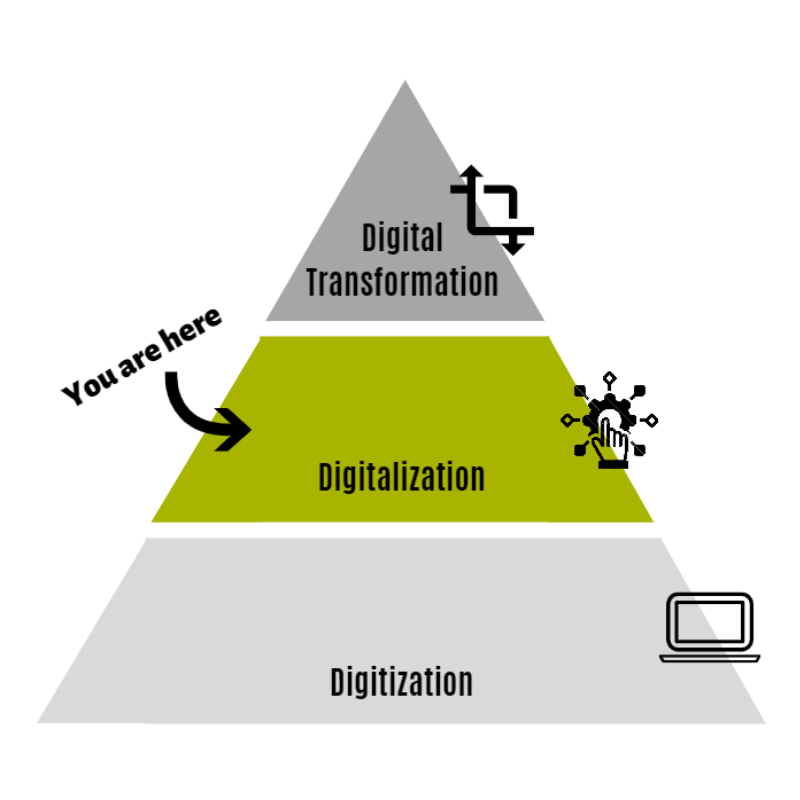 Digitization Vs Digitalization