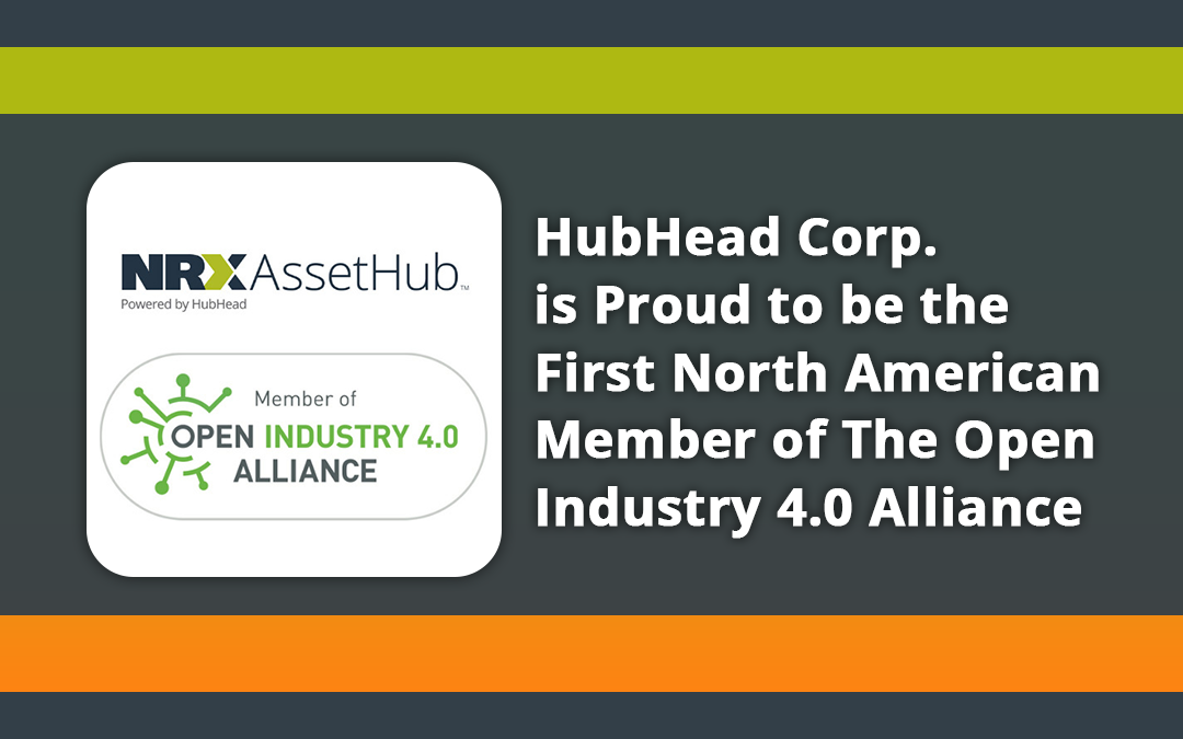 HubHead Corp. is Proud to be the First North American Member of the Open Industry 4.0 Alliance