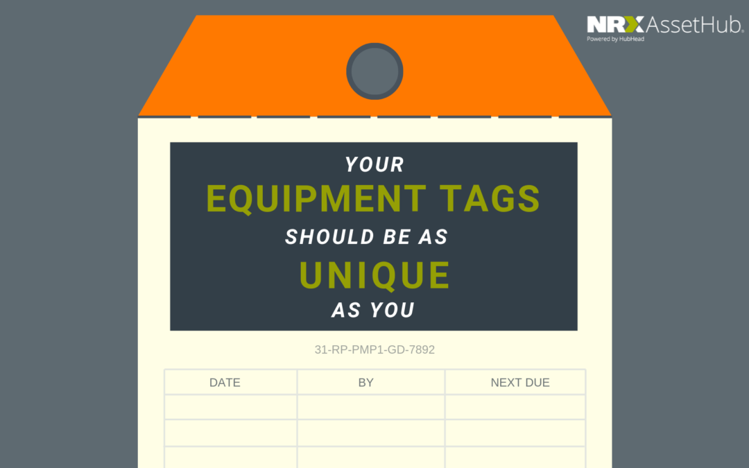 unique equipment tags
